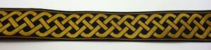 Webband 20-042, Flechtband Gold – für Hundehalsbänder 20 bis 24 mm