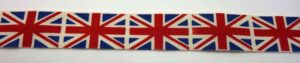 20-134 Webband 20-134, Union Jack – für Hundehalsbänder 20 bis 24 mm