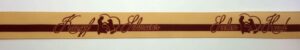 20-159 Webband 20-159, Kampfschmuser Beige – für Hundehalsbänder 20 bis 24 mm