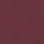 Drei Farbmuster Kunstleder: Bordeaux, Mint, Sonnengelb